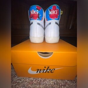 Nike Blazer Mid '77 Vintage White/ Picante Red- Coconut Milk